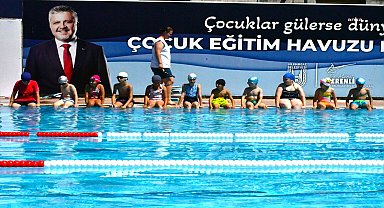 Lüleburgaz Belediyesi’nin çocuk eğitim havuzunda yeni dönem başladı