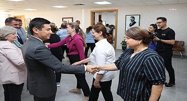 Marmaris Belediyesi’nde personel bayramlaşması