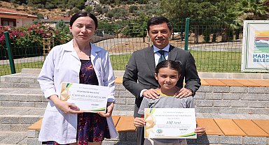 Marmaris’te küçük çiftçiler sezonun son hasadını yaptı 