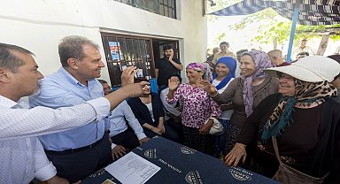 Mersin Büyükşehir Belediye Başkanı Seçer, Silifkeli yurttaşlarla buluştu