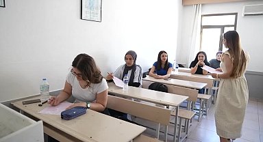 Mersin Büyükşehir Belediyesi’nin Kurs Merkezleri'nde son deneme sınavı yapıldı 