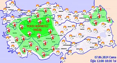 Meteoroloji'den yurdun büyük bir bölümü için yağış uyarısı