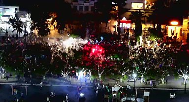Muğla Büyükşehir Belediye Başkanı Aras, Bodrumspor’un şampiyonluk kutlamalarına katıldı
