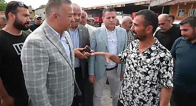 Muhalefet milletvekilleri Yozgat’ta zarar gören tarım alanlarını gezdi, sorunları dinledi