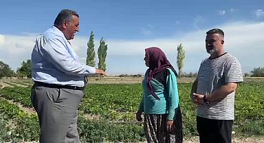 Ömer Fethi Gürer'e dert yanan kadın çiftçi: