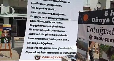 Ordu Çevre Derneği'nden 'çevre katliamı' sergisi: