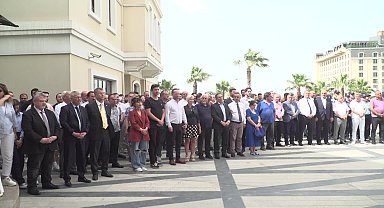 Osmangazi Belediye Başkanı Aydın, personel ile bayramlaştı