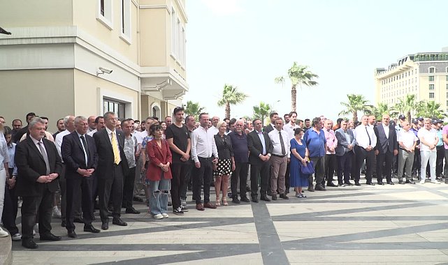 Osmangazi Belediye Başkanı Aydın, personel ile bayramlaştı