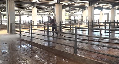 Osmangazi’de kurban pazarları temizlendi