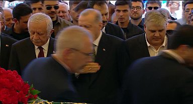 Özer Uçuran Çiller, son yolculuğuna uğurlandı, cenaze törenine Erdoğan da katıldı 