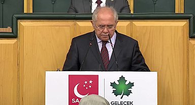Saadet-Gelecek grup toplantısı... Ahmet Davutoğlu: