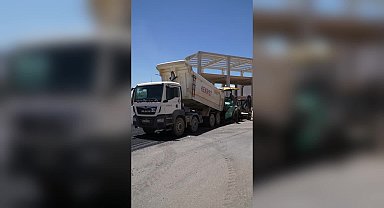 Şehitkamil Belediyesi'nden Sanayi Mahallesi'nde asfalt çalışması