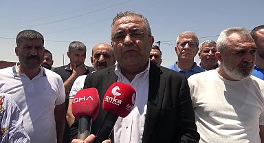 Sezgin Tanrıkulu, Diyarbakır'daki yangın bölgesinde: