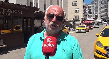 Sinoplu taksiciler, havaalanında süren yolcu alma yasağına tepki gösterdi
