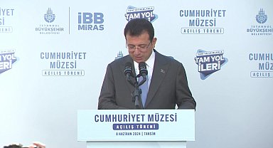 Taksim Maksemi ‘Cumhuriyet Müzesi’ açıldı. İmamoğlu: “İmparatorluktan Cumhuriyete uzanan bu tarihin her safhasını değerli biliriz”
