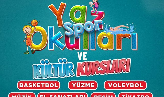 Turgutlu Belediyesi Yaz Spor Okulları ve Kültür Kursları’na kayıtlar başladı