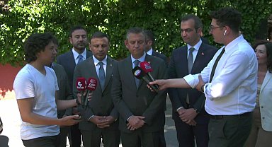 Türkiye Belediyeler Birliği Başkanlık seçimi... Özgür Özel: “Ekrem Başkan’a teklif ettik. Adayımız Ekrem İmamoğlu''