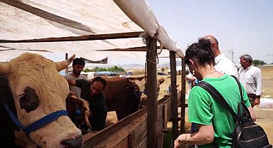 Tuzla Belediyesi ekipleri, ilçedeki kurban pazarlarını bayrama hazırlıyor