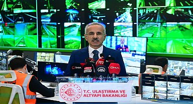 Ulaştırma ve Altyapı Bakanı Uraloğlu: Vatandaşlarımızın huzur içinde seyahat etmeleri için bütün tedbirleri aldık
