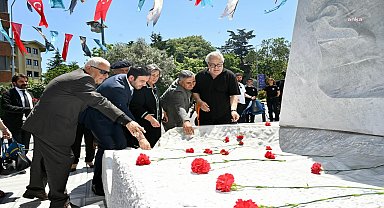 Usta şair Nazım Hikmet, Beşiktaş’ta düzenlenen törende anıldı 
