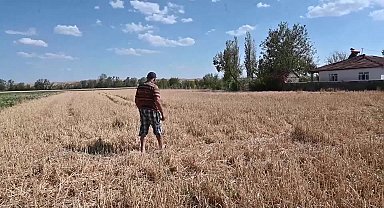 Yozgat’ta sel ve dolu mağduru çiftçiler: 
