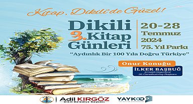 “3. Dikili Kitap Günleri”, 20 Temmuz’da kapılarını açıyor