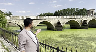 Ahmet Baran Yazgan, Tunca Nehri’ndeki kirliliğe tepki gösterdi: 