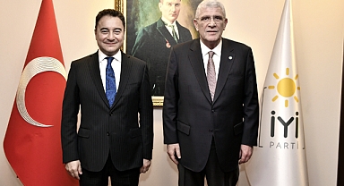 Ali Babacan'dan, Müsavat Dervişoğlu'na 'hayırlı olsun' ziyareti 