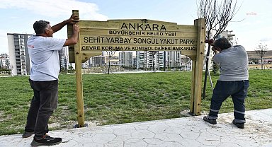 Ankara Büyükşehir, şehit olan jandarma komutanı yarbay Songül Yakut'un adını ölümsüzleştirdi