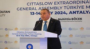 Antalya Büyükşehir Belediye Başkanı Muhittin Böcek, Cittaslow Türkiye Koordinatörü seçildi
