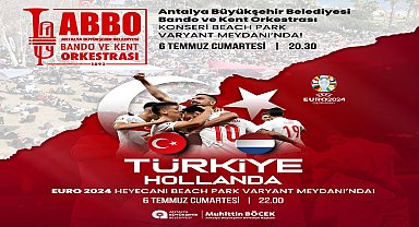 Antalya Büyükşehir, milli maç için iki meydanda dev ekran kuracak