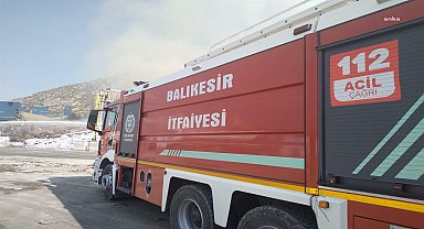 Balıkesir Büyükşehir Belediyesi İtfaiyesi’nden yoğun mesai 