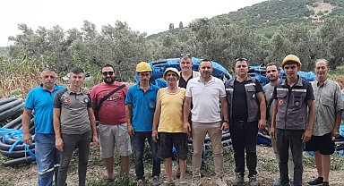 Balıkesir Büyükşehir Belediyesi'nden Erdekli zeytin üreticisini sevindirecek adım