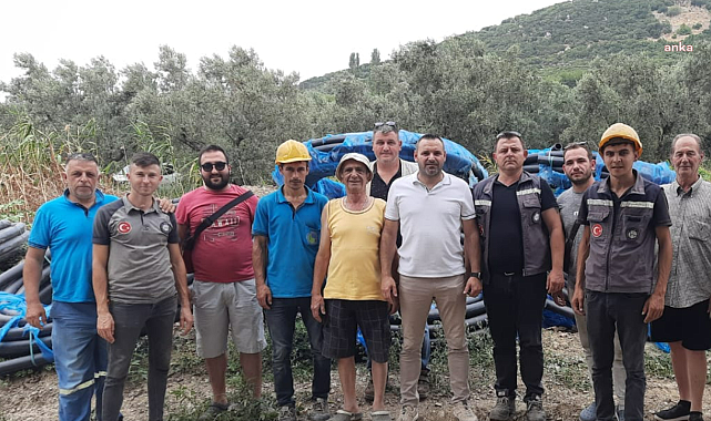 Balıkesir Büyükşehir Belediyesi'nden Erdekli zeytin üreticisini sevindirecek adım