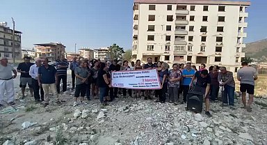 Barınma Hakkı Platformu, Hatay'da 3 Ağustos'ta miting yapacağını duyurdu: Tebligatları, boşaltma ve yıkım kararlarını kabul etmiyor, evlerimizi terk etmiyoruz