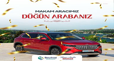 Beykoz Belediye Başkanı Köseler, makam aracını düğün arabası olarak vatandaşlara tahsis etti