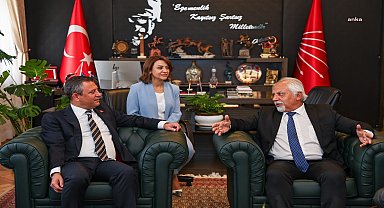 Birleşik Kamu-İş Konfederasyonu CHP Genel Başkanı Özel ile görüştü