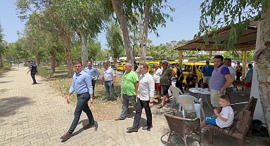 Bodrum Belediye Başkanı Mandalinci, saha çalışmalarını sürdürüyor