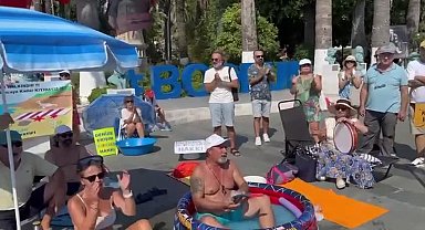 Bodrum'da yurttaşlar