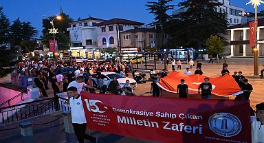 Bozüyük’te 15 Temmuz anması 