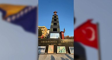 Buca’da Srebrenitsa soykırımı için anma töreni