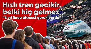 Bursa Hızlı Treni 8 yıl rötar yaptı: 2016'da tamamlanması gereken proje hâlâ bitmedi