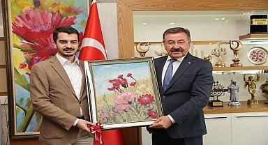 Çankaya Belediye Başkanı Güner'den Gölbaşı Belediye Başkanı Odabaşı'na ziyaret