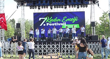 Çankaya'da 7. Kadın Emeği Festivali, renkli görüntülere sahne oldu
