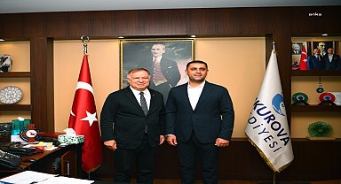 CHP Genel Başkan Yardımcısı Zeybek'ten Çukurova Belediye Başkanı Kozay'a ziyaret