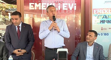 CHP Genel Başkanı Özel: “Bugün en düşük emekli maaşını asgari ücret yapsın, vallahi billahi Tayyip Bey’e teşekkür edeceğim