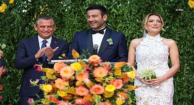 CHP Genel Başkanı Özgür Özel Beşiktaş Belediye Başkanı Akpolat’ın nikah törenine katıldı.