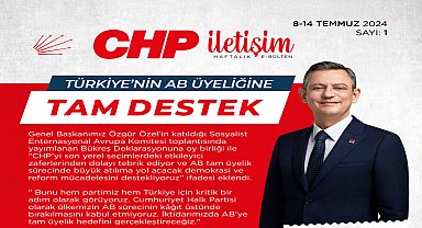 CHP İletişim Haftalık e-Bülten yayın hayatına başladı