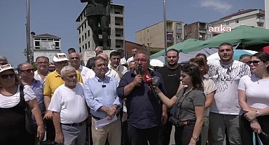 CHP Rize İl Örgütü'nün ÇAYKUR'u protestosu sürüyor: