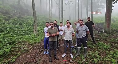 Çifteköprülü gençler Borçka Cankurtaran’da ‘Talana dur’ demek için eylem yaptı. Gözaltına alınan 2 kişi serbest bırakıldı